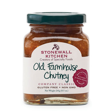 Stonewall Kitchen Old Farmhouse Chutney, 8.5 Ounces, Brown, Model 130802
