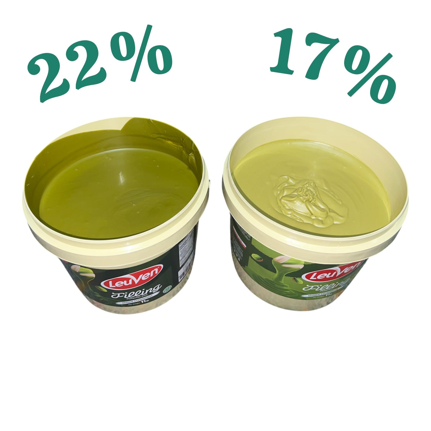 LeuVen Pistachio Cream 11LB (Pistachio 22%)