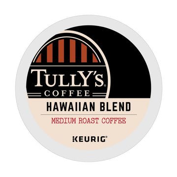 Tully'S Coffee Hawaiian Blend, Medium Roast, Extra Bold, 24 Count Size: 24 Count Flavorname: Hawaiian Blend Model: 24 K-Cups (Ho