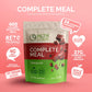 HLTH CODE Complete Meal Replacement Shake - Keto Friendly, High Protein, Low Carb, Plant Based Chocolate, 44 Ounce