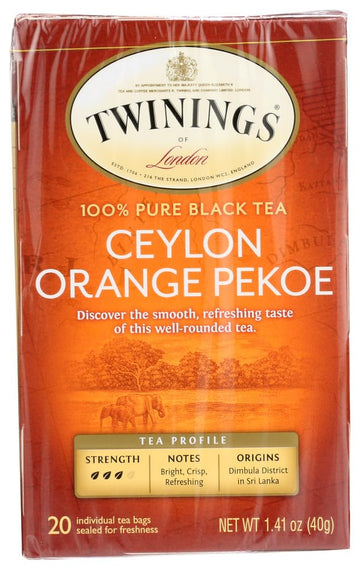 Ceylon Orange Pekoe Tea - 20 - Bags