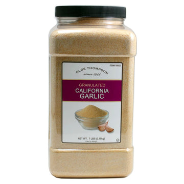 Olde Thompson Granulated California Garlic, 7 Pound, Bulk Size