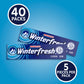 Winterfresh Wrigleys Chewing Gum Bulk Pack, 5 Sticks Per Pack (Pack of 40)
