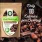 Good Balance Health Dark Chocolate Wafers, Semi Sweet, Dairy Free, Soy Free, Melting Chocolate For Deserts, Baking, Fondue, Dipp