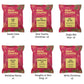 Gourmet Flavored Holiday Coffee Sampler Pack - 10 Bags Of Unique Flavored Coffees - 100% Specialty Grade 1 Arabica -1.5 Oz Full-