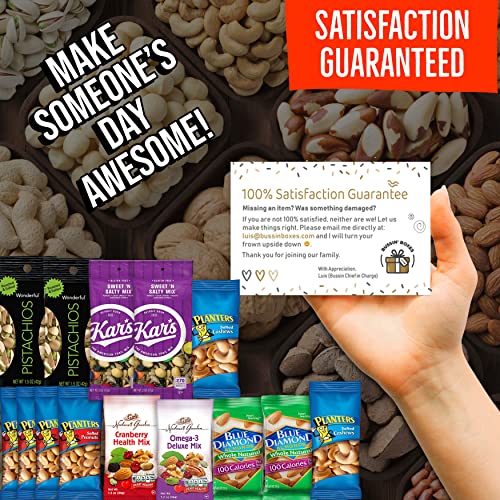 Nuts Snack Packs With Mixed Nuts And Trail Mix Healthy Snacks Variety Pack For Adults (28 Count)