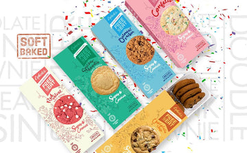 Cybeles Free To Eat Gluten-Free Vegan Cookies - Soft-Baked Snack - Variety Pack (Pack of 6) - 6 Ounce Pouch