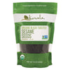 Kevala Organic Black Toasted Sesame Seeds – 16 Oz – 1 Lb – Roasted Sesame Seeds – Gluten Free – Unhulled – Vegan – Non Gmo – Usda Certified