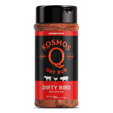 Kosmos Q Dirty Bird Bbq Rub | Savory Blend | Great On Ribs, Chicken, Pork, Steaks & Brisket | Best Barbecue Rub | Meat Seasoning