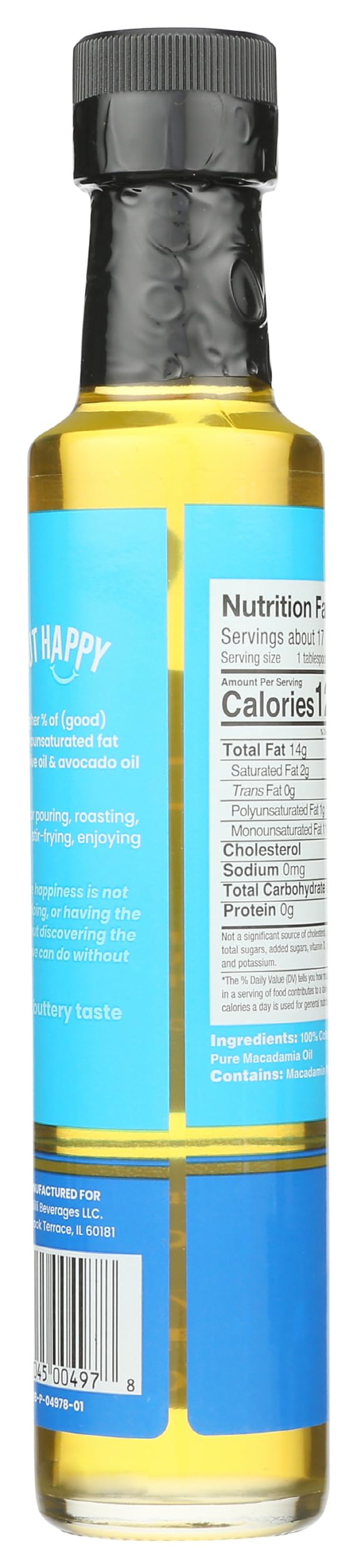 Milkadamia Pure Macadamia Oil, 8.5 Oz (Pack Of 1)