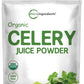 Organic Celery Juice Powder, 20 Ounce (1.25 Pound), 70 Serving, Celery Detox and Cold Pressed, Boosts Immune System, Energy and