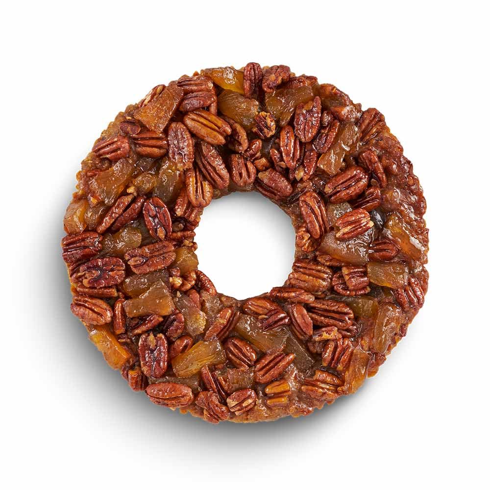 Collin Street Bakery Pineapple Pecan Cake In Collectible Gift Tin - 115 Regular Size 7    Cake With Pecans, Pineapple, & Honey