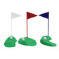 PME golf DecorationsPlastic Figures, 13-Pieces, greenRedBlueWhiteBlack