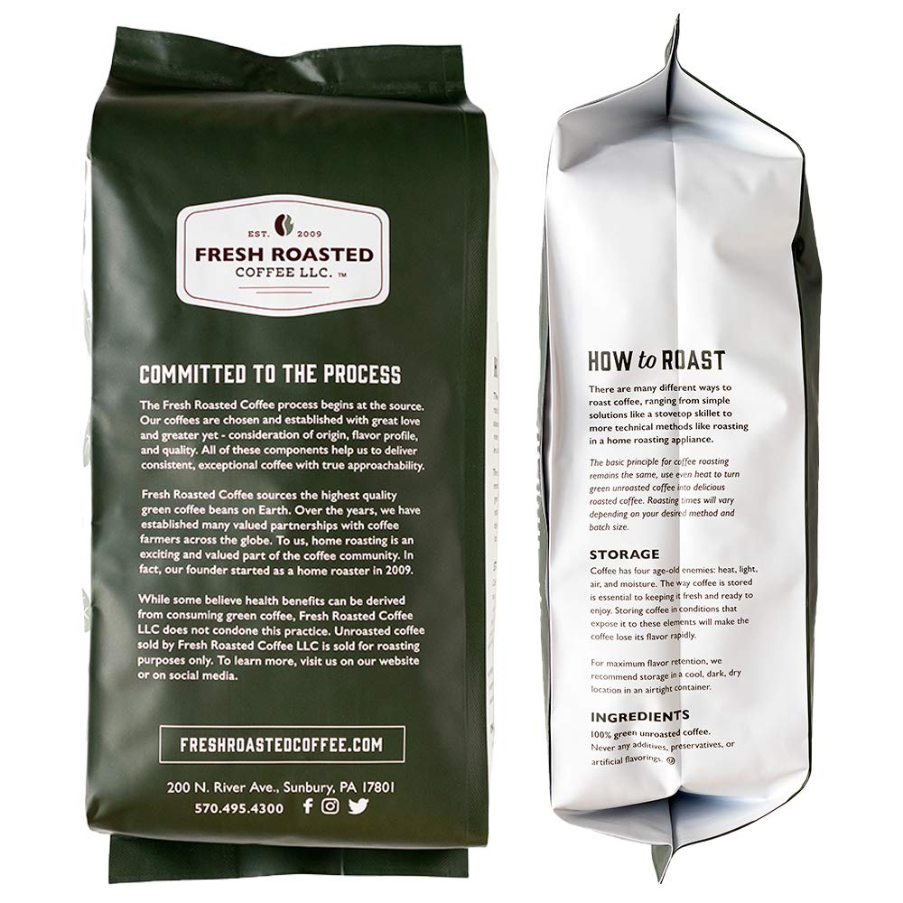 Fresh Roasted Coffee Organic Honduran Decaf, 5 lb, USDA Organic, Kosher, Water-Processed, Single Origin