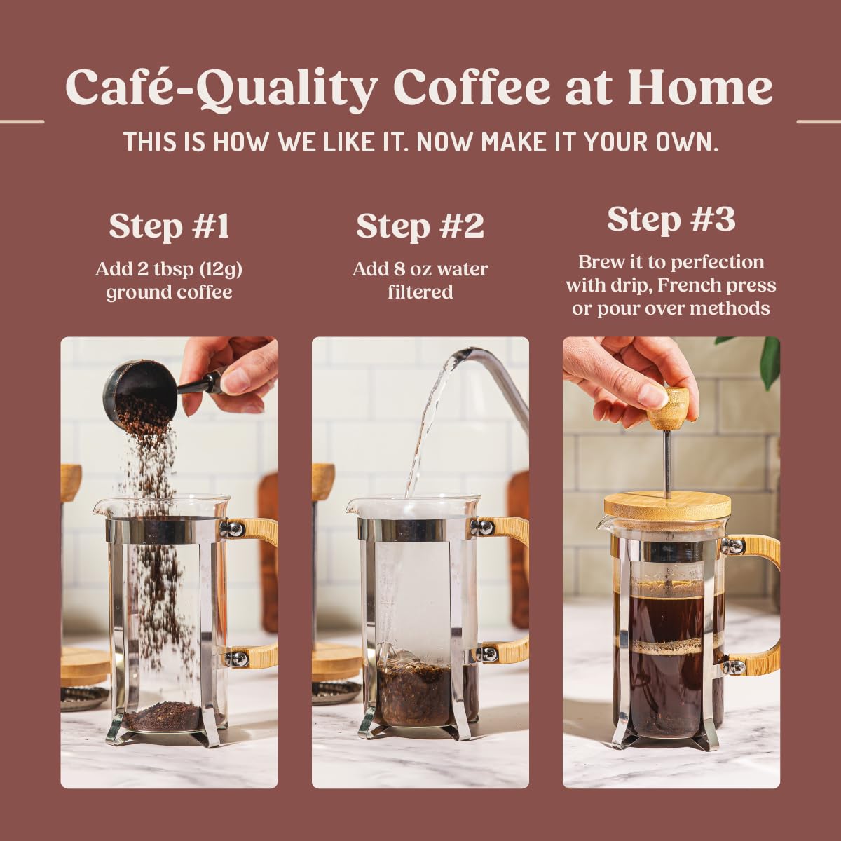 project pieceproof Cinnamon & Vanilla Flavored Ground Coffee  10 Ounces  Medium Roast  Clean Coffee Tested for Toxins  No Artificial Flavors  100% Arabica Beans