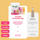 TEAZEN Kombucha Tea Variety Pack - 20 Sticks, 5 Flavors: Peach, Mango-Guava, Strawberry-Kiwi, Citron, Mulled Wine