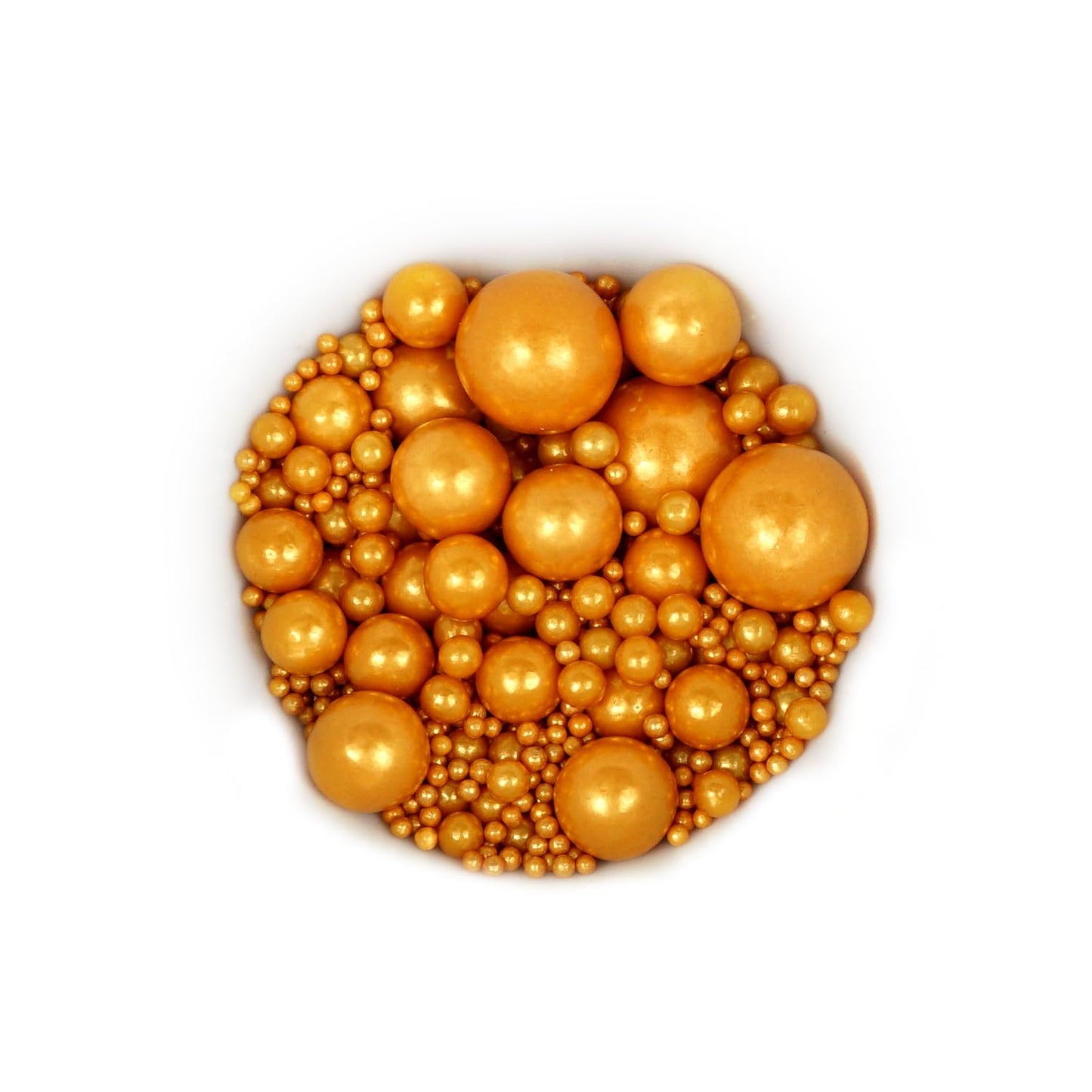 Gold Edible Pearls Sugar Sprinkles 4.58 Oz, Gold Pearls For Cake Decorating, Gold Sprinkles Edible, Gold Sprinkles For Cupcakes