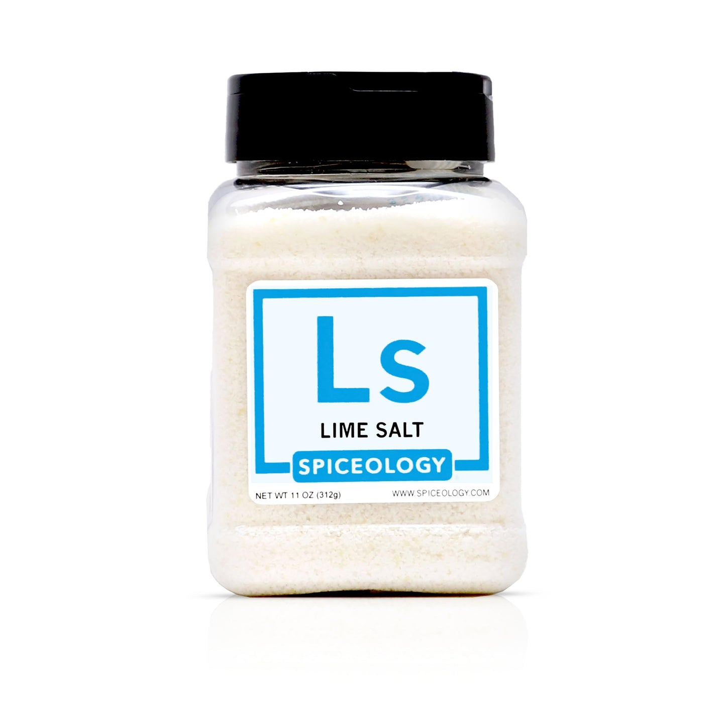 Spiceology - Lime Salt - Tangy Citrus Sea Salt Seasoning For Mixed Flavors  Margaritas  Guacamole  Tacos  Grilled Meat  Fruit & More - Finishing & Rimming Salt - 11 Oz