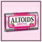Altoids Arctic Strawberry Breath Mints Hard Candy Bulk, 1.2 Oz Tin (Pack Of 8)