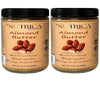 Nutrica Organics Almond Butter, Single Ingredient, No Additives, Vegan, 18.5 Ounce (Pack of 2)