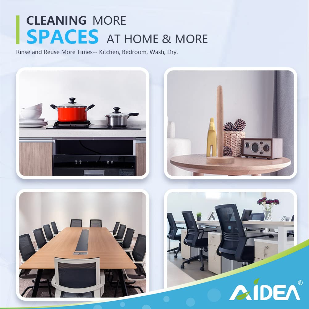 Aidea Cleaning Wipes, Handy Wipes-40Ct(1 Pack), Multi-Purpose Towel Reusable Cleaning Cloths, Domestic Cleaning Wipes, Cleaning