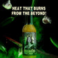 Hellfire Hot Sauce Vampira XXX Green Salsa Verde Gourmet Hot Sauce with Carolina Reaper Peppers, 5 oz.