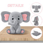 28 Pcs Elephant Cake Toppers Balls Cake Decorations Diy Cake Topper For Boy Girl Baby Shower Birthday Party Decorations (Pink)