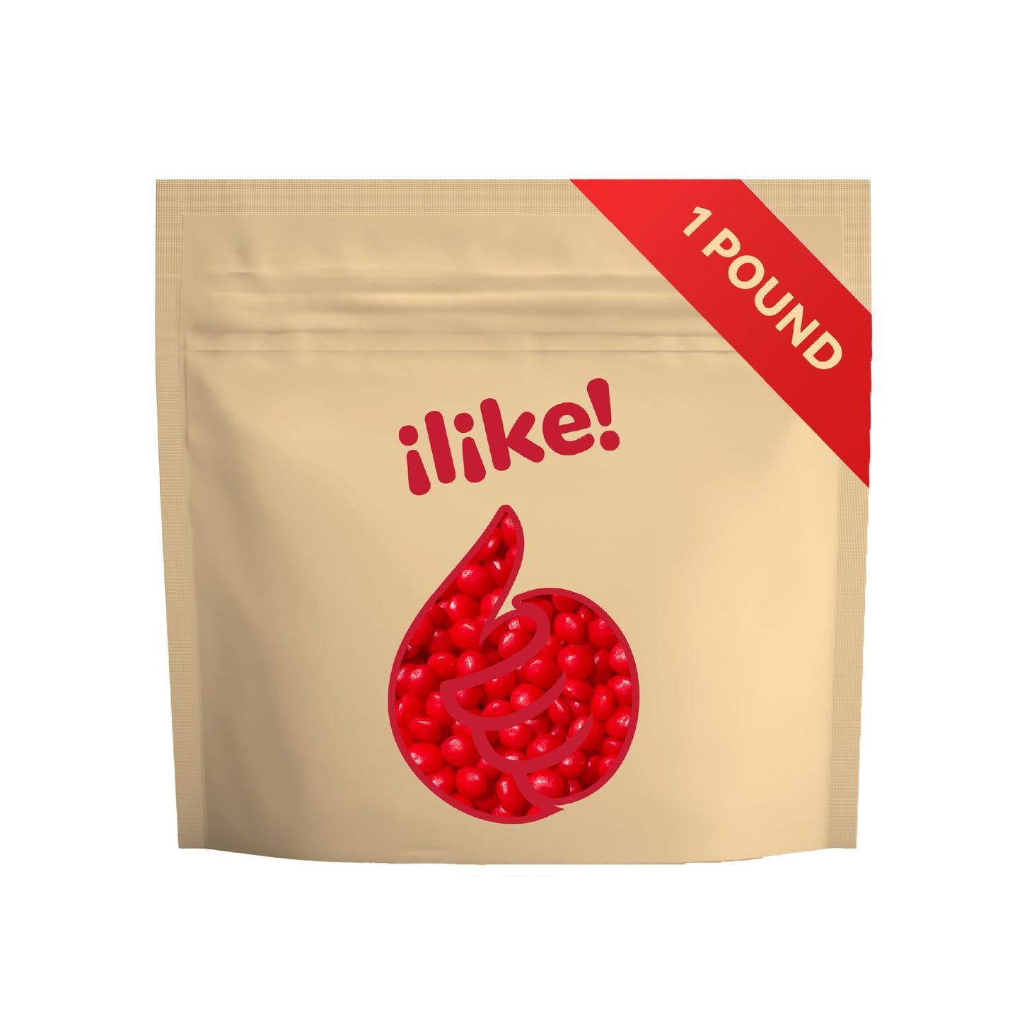 Cinnamon Imperials | 1-Pound Bag | Hard Candy | Red Hot Spicy Sweets | Classic Cinnamon Candies