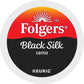 Folgers Single-Serve Coffee K-Cup Pods, Black Silk, 24 Count, Coffee