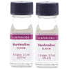 Lorann Marshmallow Ss Flavor, 1 Dram Bottle (.0125 Fl Oz - 3.7Ml - 1 Teaspoon) - 2 Pack