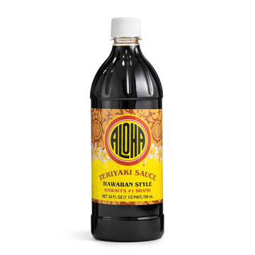 ALOHA Aloha Shoyu Hawaiian Teriyaki Sauce - Sweet Marinade - 24 Fl Oz Bottle