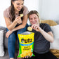Utz Salt & Vinegar Potato Chips, 42 Count, 1 oz. Bags, Gluten Free, 2.63 lb