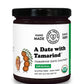 Organic Tamarind Date Chutney Condiment (Indian Preserve) - A Date With Tamarind, Non-Gmo, No Sugar Added, Sweet And Sour/Tart Flavor, Glass Jar