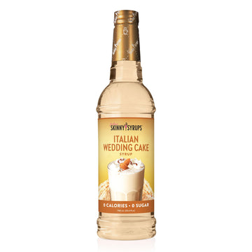 Jordans Skinny Syrups Sugar Free Coffee Syrup, Italian Wedding Cake Flavor, 25.4 Fl Oz, Gluten Free, Keto Friendly