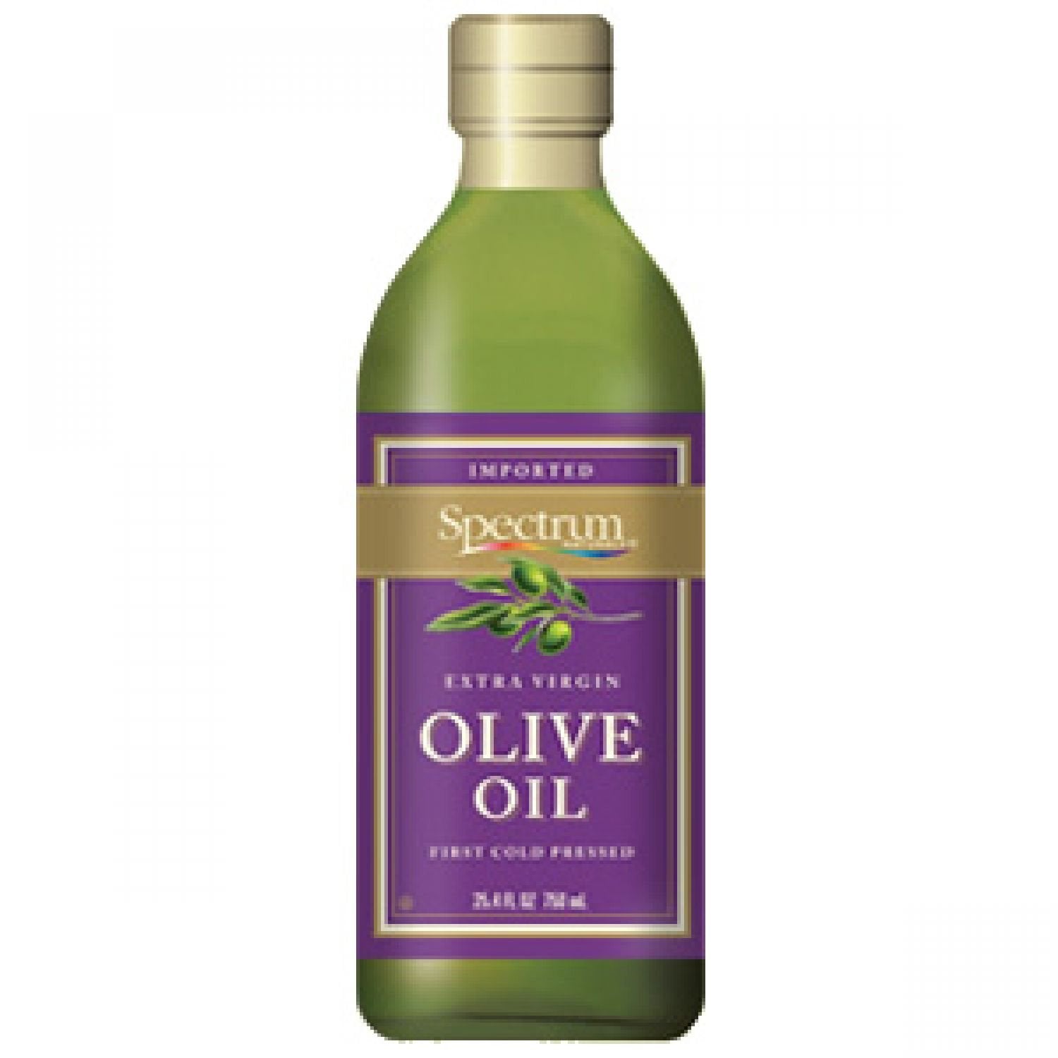 Spectrum Organic Olive Oil, Unrefined Extra Virgin, 25.4 Ounce