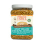 Pride Of India - Indian Split Yellow Chickpea Lentils - Protein & Fiber Rich Chana Dal, 3.0 Pound Jar