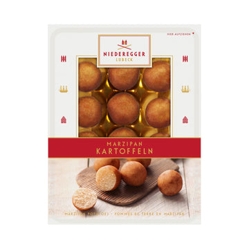 Niederegger Marzipan Potatoes - 100g (3.5oz) | 12 Pieces | Kosher | Model NIE40011