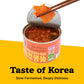 DELIEF Stir-Fried Cabbage Kimchi, Vegan, Gluten-Free, 5.64 oz/160 g, 4 Packs