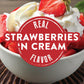 Two Rivers Coffee Strawberries N Cream Flavored Ground Coffee, Perfectly Balanced, Always Smooth, Made With 100% Arabica Beans -