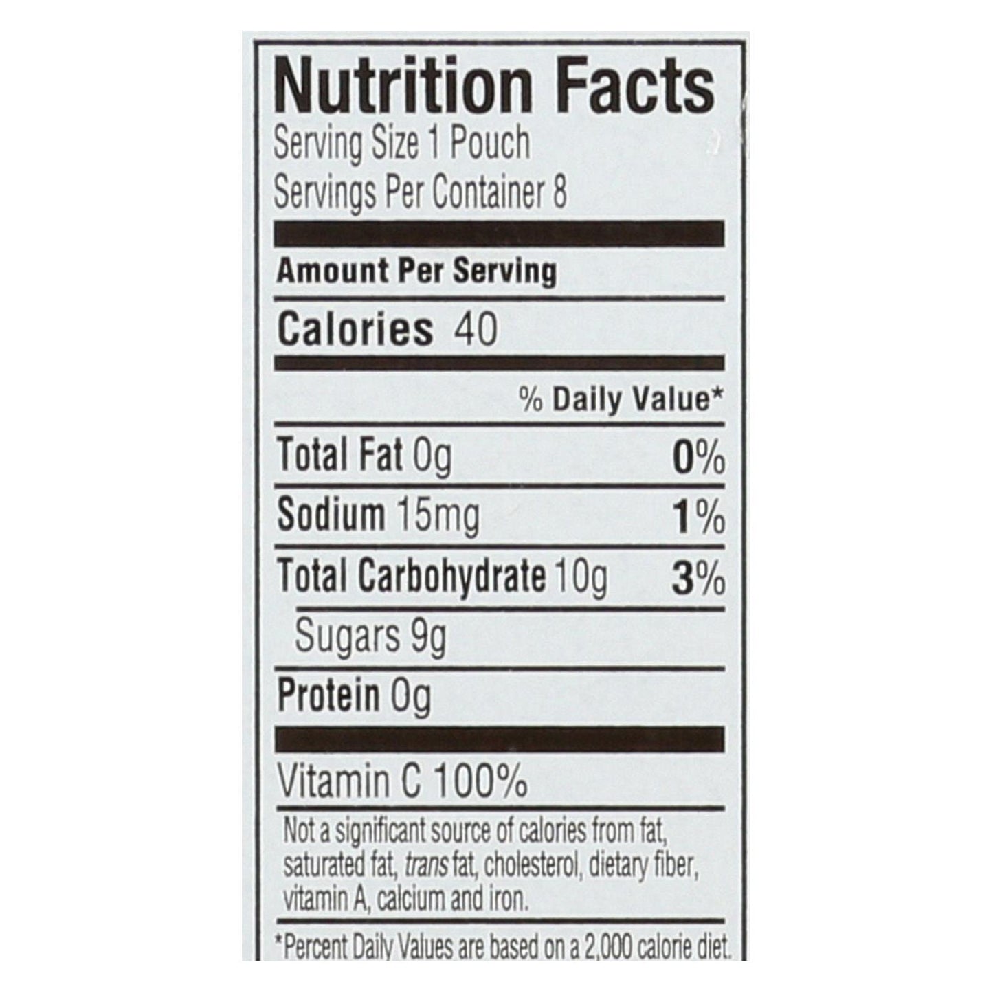 Kids Drink, 95% organic, Superfruit Punch, 8/6.75Fluid Oz (pack of 4)4