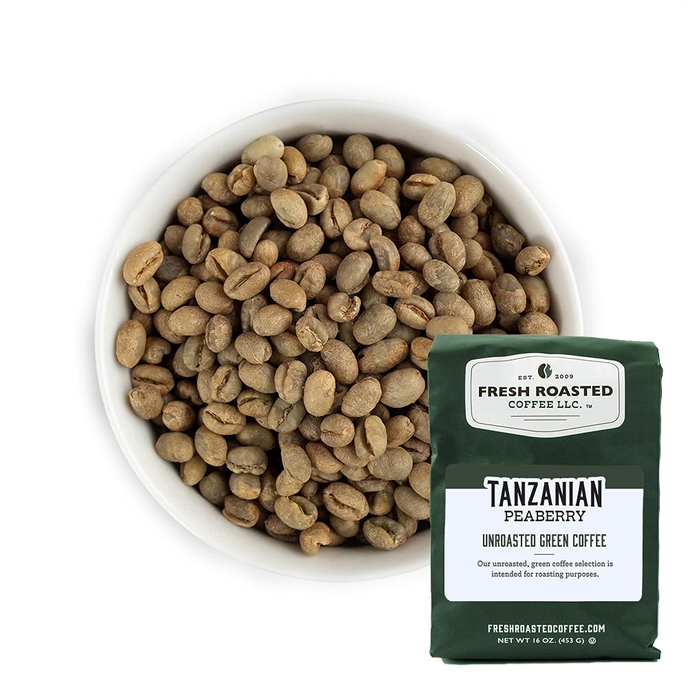 Fresh Roasted Coffee, Unroasted African Home Roasting Starter Kit, Kosher