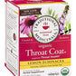 Traditional Medicinals Organic Throat Coat Lemon Echinacea Herbal Tea, Supports Throat Health, (Pack of 3) - 48 Tea Bags Total