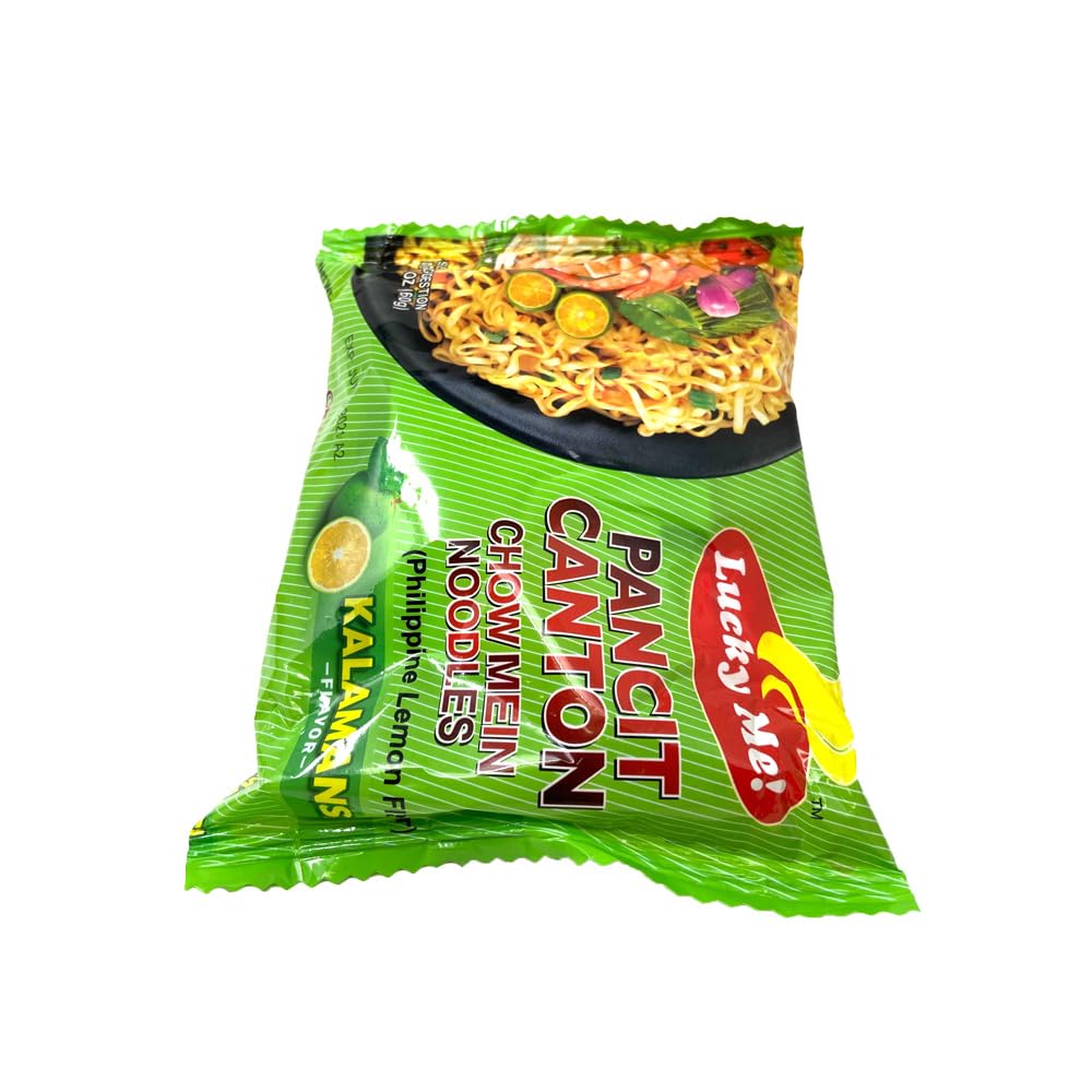 Lucky Me Instant Noodle Pancit Canton Kalamansi (Pack of 30)