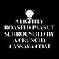 Smolbol Roasted Peanut In A Crunchy Cassava Crust | Lightly Salted | Gluten-Free Snack | Vegan Snack | Small Peanut Balls | Ovin