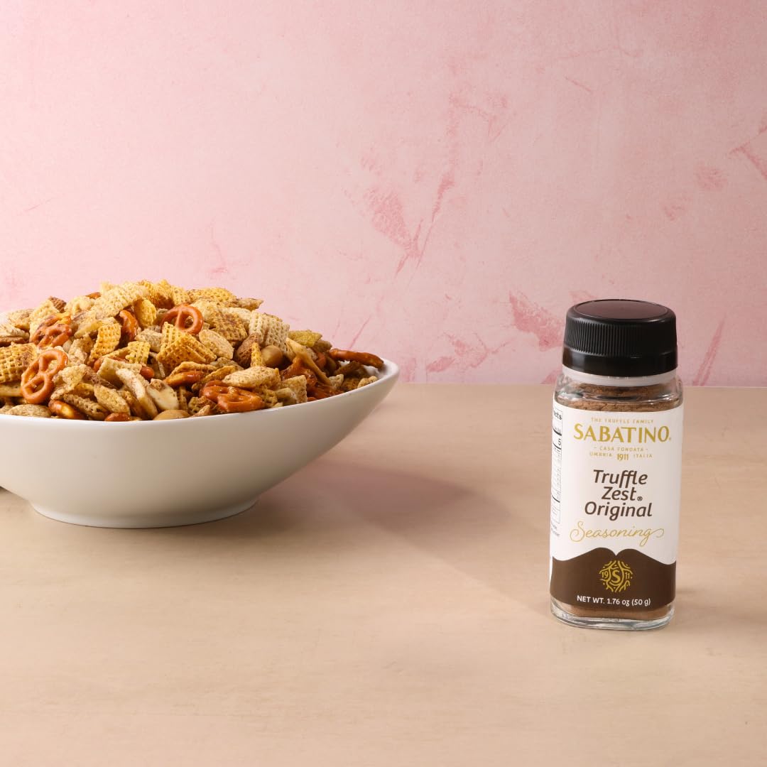 Sabatino Tartufi Truffle Zest Seasoning, The Original All Purpose Gourmet Truffle Powder, Plant Based, Vegan and Vegetarian Frie