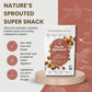 Purely Sprouted Apple Cinnamon Snack Mix: Vegan, Gluten-Free, And Non-Gmo Blend For A Healthy Crunch! (4 Oz, 6 Pack)