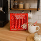Candy Cane Spoon Peppermint Edible Stirring Stick 60 Pack | Individually Packed Stirs Hot Chocolate Cocoa Coffee Tea - Holiday Gift Christmas Stocking Stuffer Party Favor