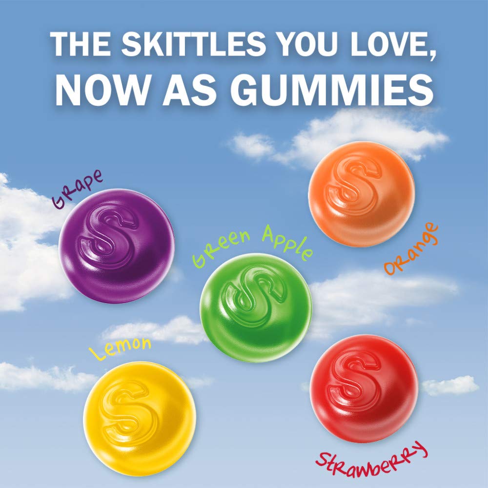 SKITTLES Original Gummy Candy, Sharing Size, 12 oz Bag