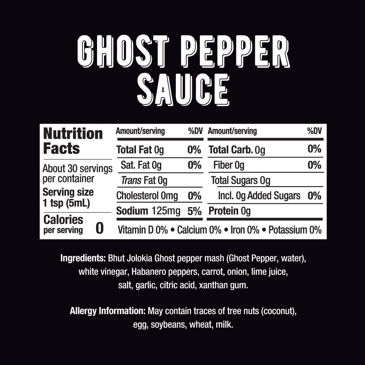 Melindas Ghost Pepper Hot Sauce - Gourmet Extra Spicy - 5oz, 3 Pack - Made with Fresh Ingredients