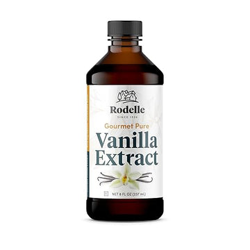 Rodelle Gourmet Pure Vanilla Extract, 8 Oz